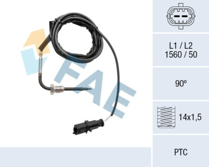 CZUJNIK TEMP. SPALIN FAE 68038