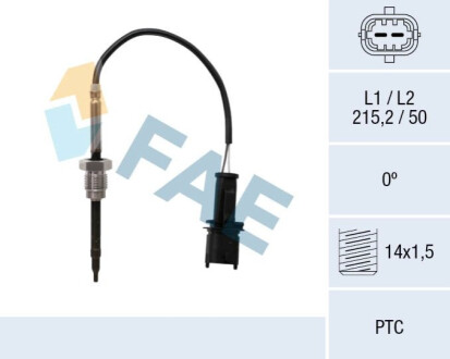 CZUJNIK TEMP. SPALIN FAE 68069