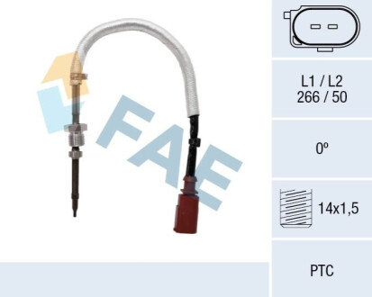 ДАТЧИК ТЕМПЕРАТУРИ ВИХЛОП FAE 68083