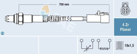 Лямбда-зонд FORD FAE 77615