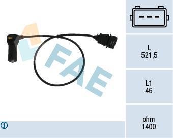 ДАТЧИК ОБОРТАННЯ КОЛЕНВАЛА. VW FAE 79066