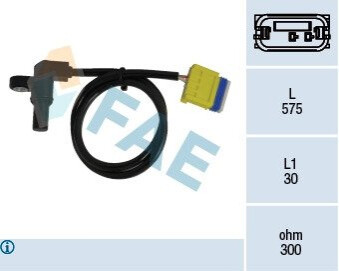 Датчик частоты вращения, автоматическая коробка передач FAE 79223