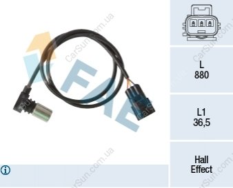 Датчик, положення кулачкового вала FAE 79433 (фото 1)