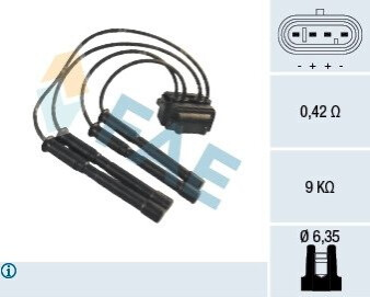 Котушка запалення FAE 80206