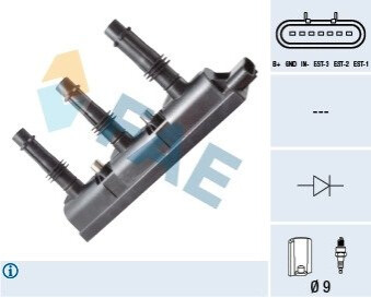 Автозапчастина FAE 80258