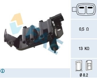 КОТУШКА ЗАПАЛЮВАННЯ FAE 80419