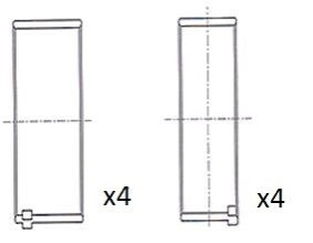 Вкладиши шатуннi 0.30 PSA 2.0HDI DW10A/B FAI BB2069-030