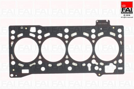 Прокладка ГБЦ 1.55mm (1отв.) VW GOLF 1.6TDI 13-20, VW PASSAT 1.6TDI 14- AUDI A3 1.6TDI 12-20 SKODA OCTAVIA 1.6TDI 12-20 FAI HG1718