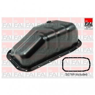 RENAULT Поддон масла Dacia Logan,Sandero 1.2 (+ прокладка) FAI PAN007 (фото 1)