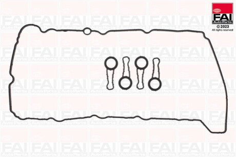 BMW К-т ущільнить.прокл.кришки гол.блоку цил. BMW E90 318d/320d FAI RC1756K