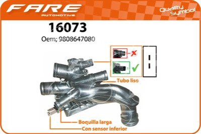 Термостат t 105°С FARE SA 16073