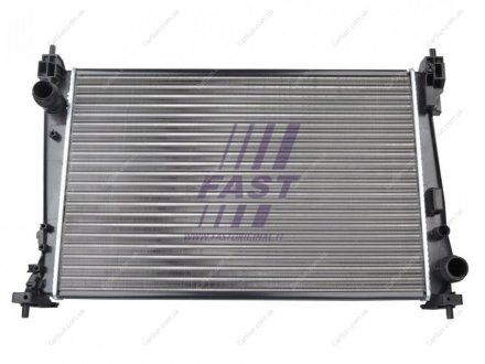 Радиатор охлаждения двигателя Fiat Doblo 1.9 / 2.0 (09-) FAST FT55008