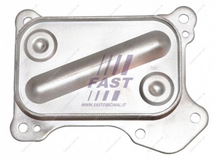 Радиатор масляный Fiat Fiorino, 500 (312), Doblo 1.3JTD (07-) FAST FT55261 (фото 1)