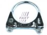 Хомут глушителя AUDI A3 03-12, A4 04-08/ FORD CONNECT 02-13, FOCUS II 04-11 m8 6 FAST FT84551 (фото 1)