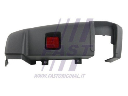 Наріжник Бампера Fiat Ducato 06/ 14 Зад Лв Сірий, Світловідб Light 270° FAST FT91400G