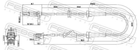 Автозапчастина FEBEST 02606-010