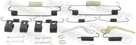 МОНТАЖНИЙ КОМПЛЕКТ БАРАБАННИХ КОЛОДОК FEBEST 0704-JB625-KIT