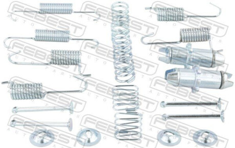 МОНТАЖНИЙ КОМПЛЕКТ БАРАБАННИХ КОЛОДОК FEBEST 1204-TUC4WDR-KIT