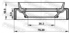 Сальник приводу 38.3x70.25x9.9x16.9 FEBEST 95JAS-40701017L (фото 2)