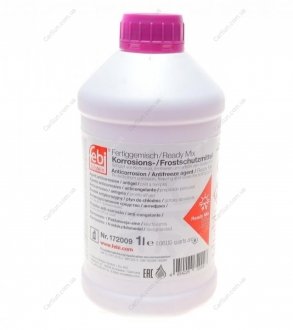 Антифриз фіолетовий G12+ (-35°C "Ready Mix) - "готовий до застосування 1L FEBI BILSTEIN 172009 (фото 1)