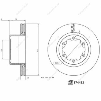 Автозапчасть FEBI BILSTEIN 174452