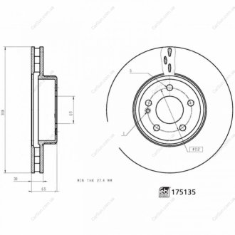 Автозапчасть FEBI BILSTEIN 175135