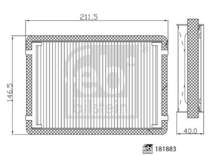 Фільтр салону FEBI BILSTEIN 181883