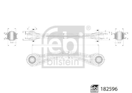 WAHACZ DB T. BM 172 (SLC) (01/16-), BM 172 (SLK) (01/11-) LE GР°RNY FEBI BILSTEIN 182596