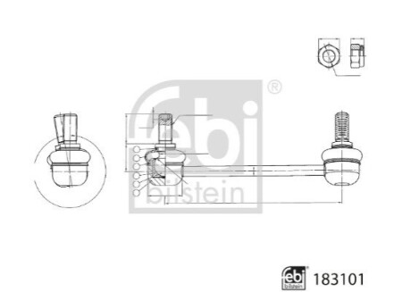 LACZNIK STABIL FEBI BILSTEIN 183101