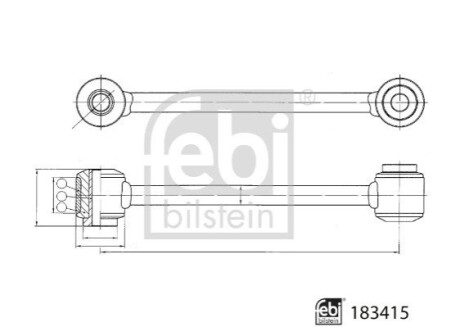 Автозапчасть FEBI BILSTEIN 183415