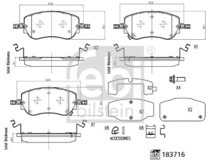 Автозапчасть FEBI BILSTEIN 183716