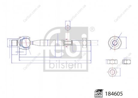 DR─ä┼╗EK KIER. FEBI BILSTEIN 184605 (фото 1)