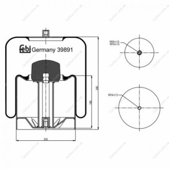 Автозапчастина FEBI BILSTEIN 39891