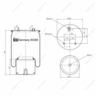 Автозапчастина FEBI BILSTEIN 40289