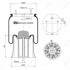 Пневмоподушка подвески - FEBI BILSTEIN 40433 (фото 1)