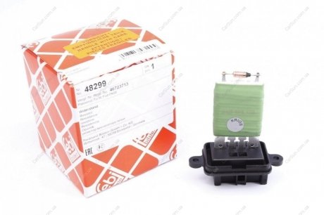 Резистор вентилятора пічки FIAT (вир-во) FEBI BILSTEIN 48299 (фото 1)