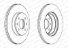 Тормозной диск - (517121C150 / 517121C050 / S517121C050) FERODO DDF1636 (фото 2)