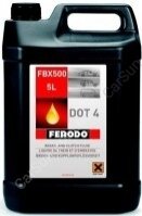 Тормозная жидкость BRAKE -amp; CLUTCH FLUID DOT 4 5 л - (B003100POS / B000750M7 / B000750M3) FERODO FBX500 (фото 1)