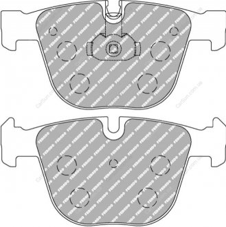 Комплект гальмівних колодок, дискове гальмо FERODO FCP1672H (фото 1)