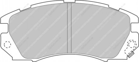 Високопродуктивні гальмівні колодки FERODO FCP948R