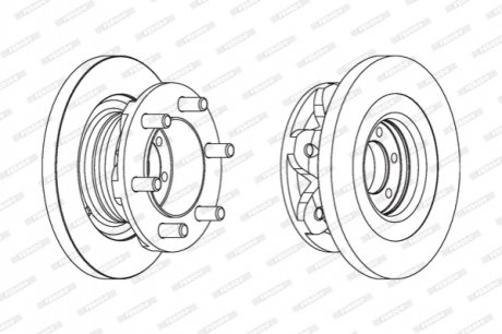 Автозапчастина FERODO FCR139A (фото 1)