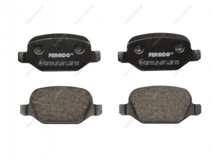 Комплект гальмівних колодок, дискове гальмо FERODO FDB1349 (фото 1)