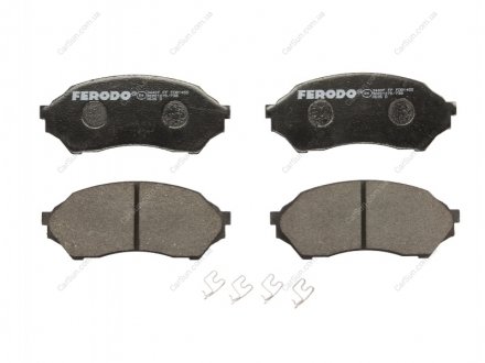 Комплект гальмівних колодок, дискове гальмо FERODO FDB1455