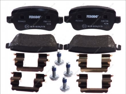 Комплект гальмівних колодок, дискове гальмо FERODO FDB1798 (фото 1)