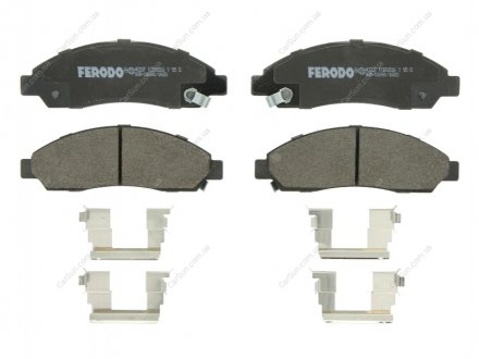 Комплект гальмівних колодок, дискове гальмо FERODO FDB1816