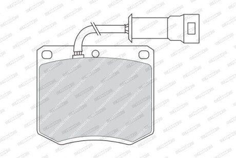 Гальмівні колодки FERODO FDB286