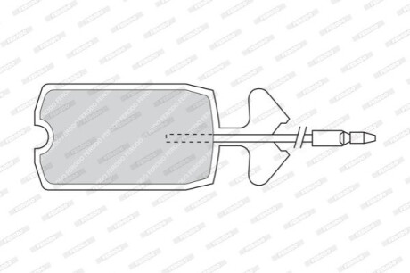 Автозапчасть FERODO FDB353