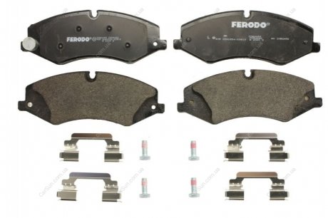 Комплект високоефективних гальмівних накладок FERODO FDB4455