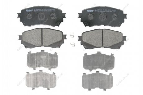 Комплект гальмівних колодок, дискове гальмо FERODO FDB4891 (фото 1)