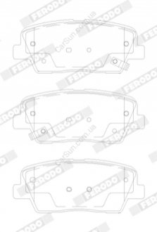 Автозапчасть FERODO FDB5152